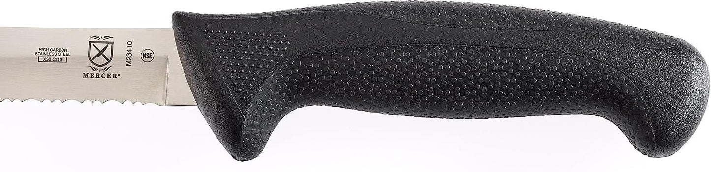 Millennia Black Handle Offset Bread Knife, 7-Inch