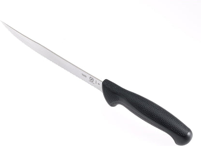 Millennia Black Handle Offset Bread Knife, 7-Inch