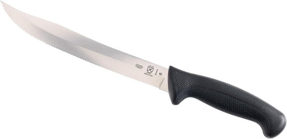 Millennia Black Handle Offset Bread Knife, 7-Inch