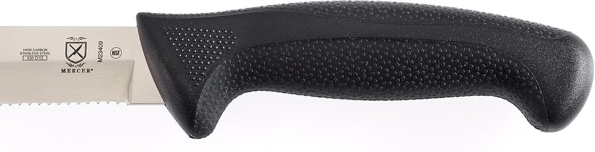 Millennia Black Handle Offset Bread Knife, 7-Inch