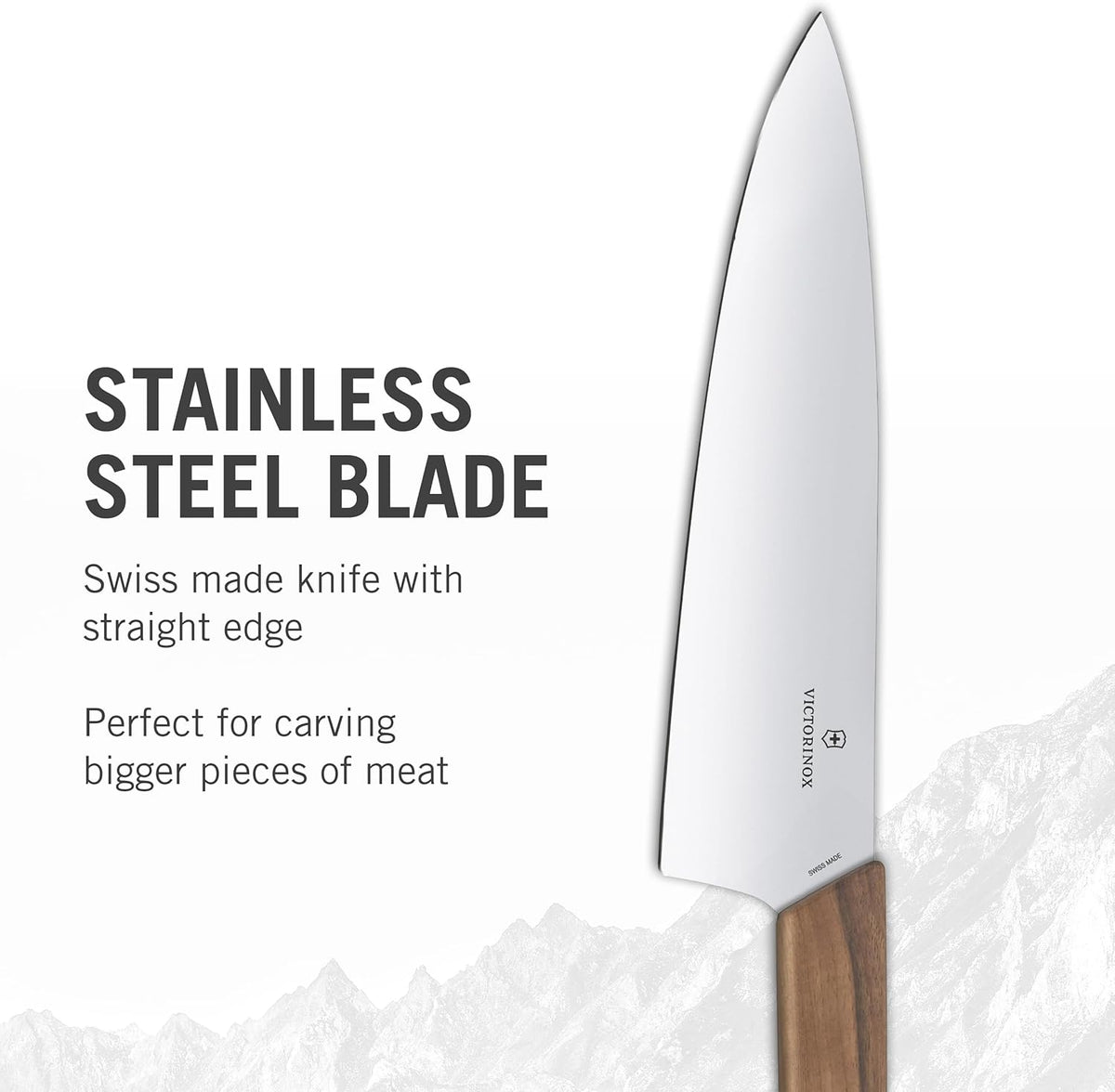 Swiss Modern 8" Carving Knife, 6.9010.20G