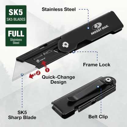 2-pack Folding Pocket Utility Knife Set