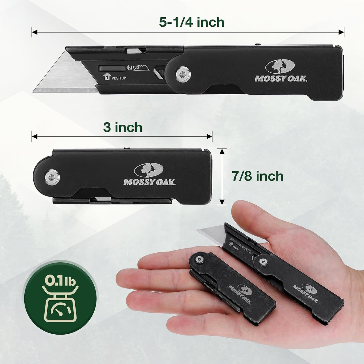 2-pack Folding Pocket Utility Knife Set