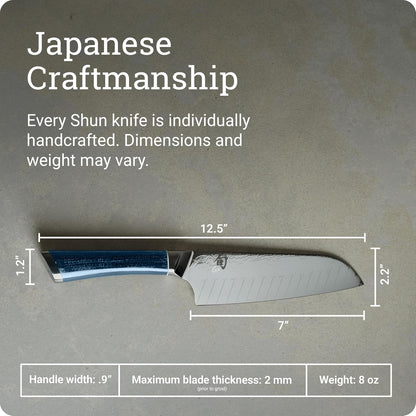 Shiranami 7" Santoku Knife