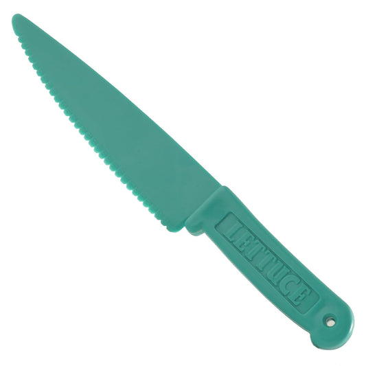 586 , Blue Lettuce Knife, 11.25in/28.5cm