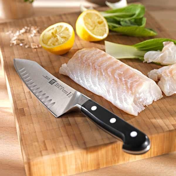 Pro 5.5-inch Hollow Edge Santoku Knife