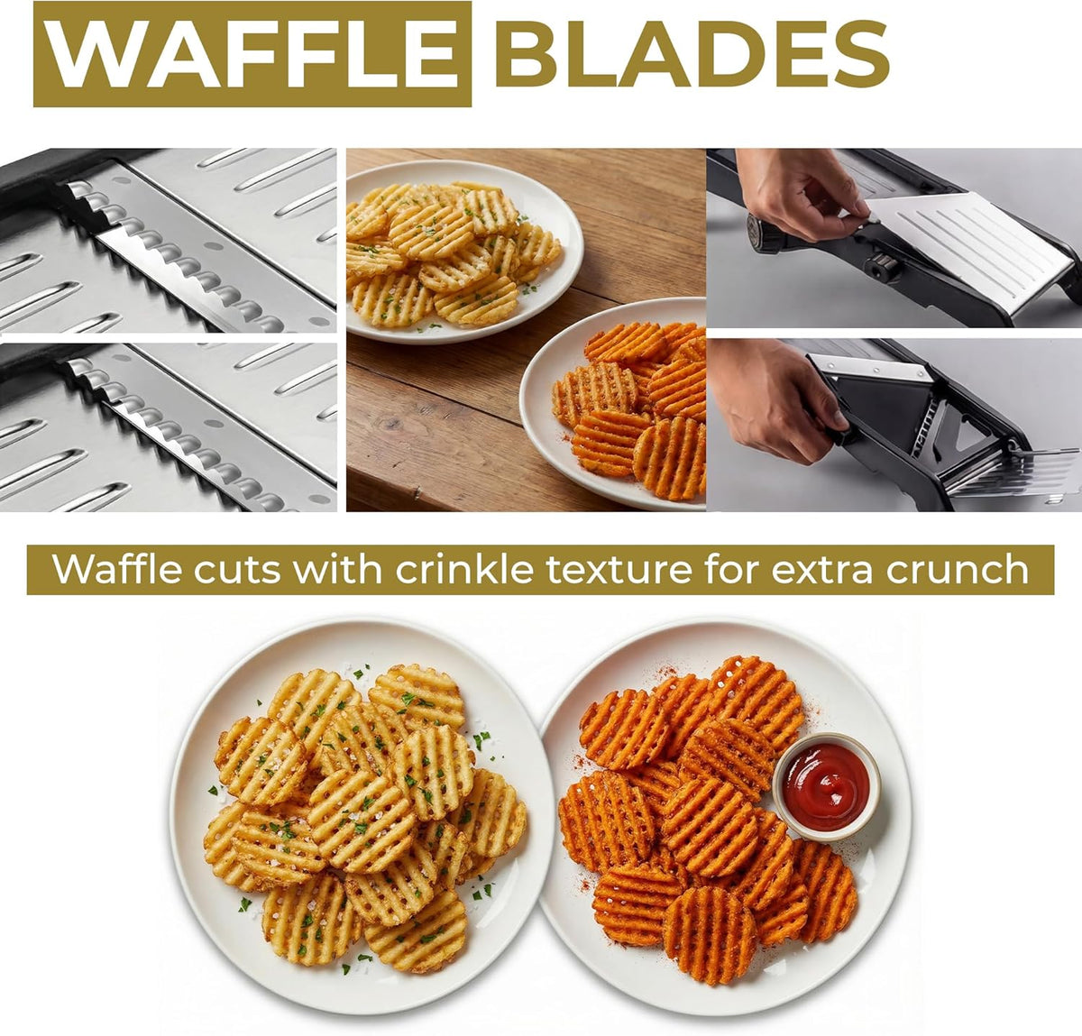 Gramercy Mandoline Food Slicer With 12 Slice Settings, LITE Edition