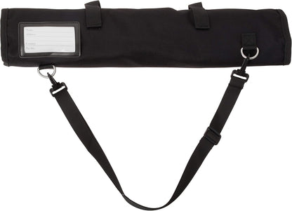 Millennia 8-Piece Knife Roll Set, Black Handles