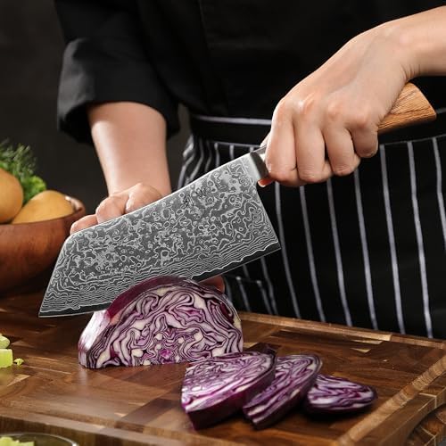 EDIB Pro Peeling Knife, 2.4" VG10 Damascus Blade, Pakkawood Handle | Peeling chef knife for apples, potatoes, citrus and tourné cuts, with close in-hand control for delicate shaping and trimming