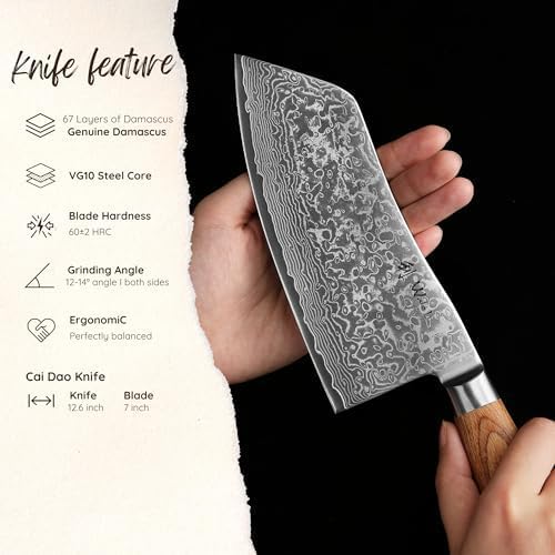 EDIB Pro Peeling Knife, 2.4" VG10 Damascus Blade, Pakkawood Handle | Peeling chef knife for apples, potatoes, citrus and tourné cuts, with close in-hand control for delicate shaping and trimming