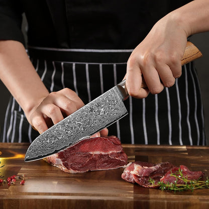 EDIB Pro Peeling Knife, 2.4" VG10 Damascus Blade, Pakkawood Handle | Peeling chef knife for apples, potatoes, citrus and tourné cuts, with close in-hand control for delicate shaping and trimming