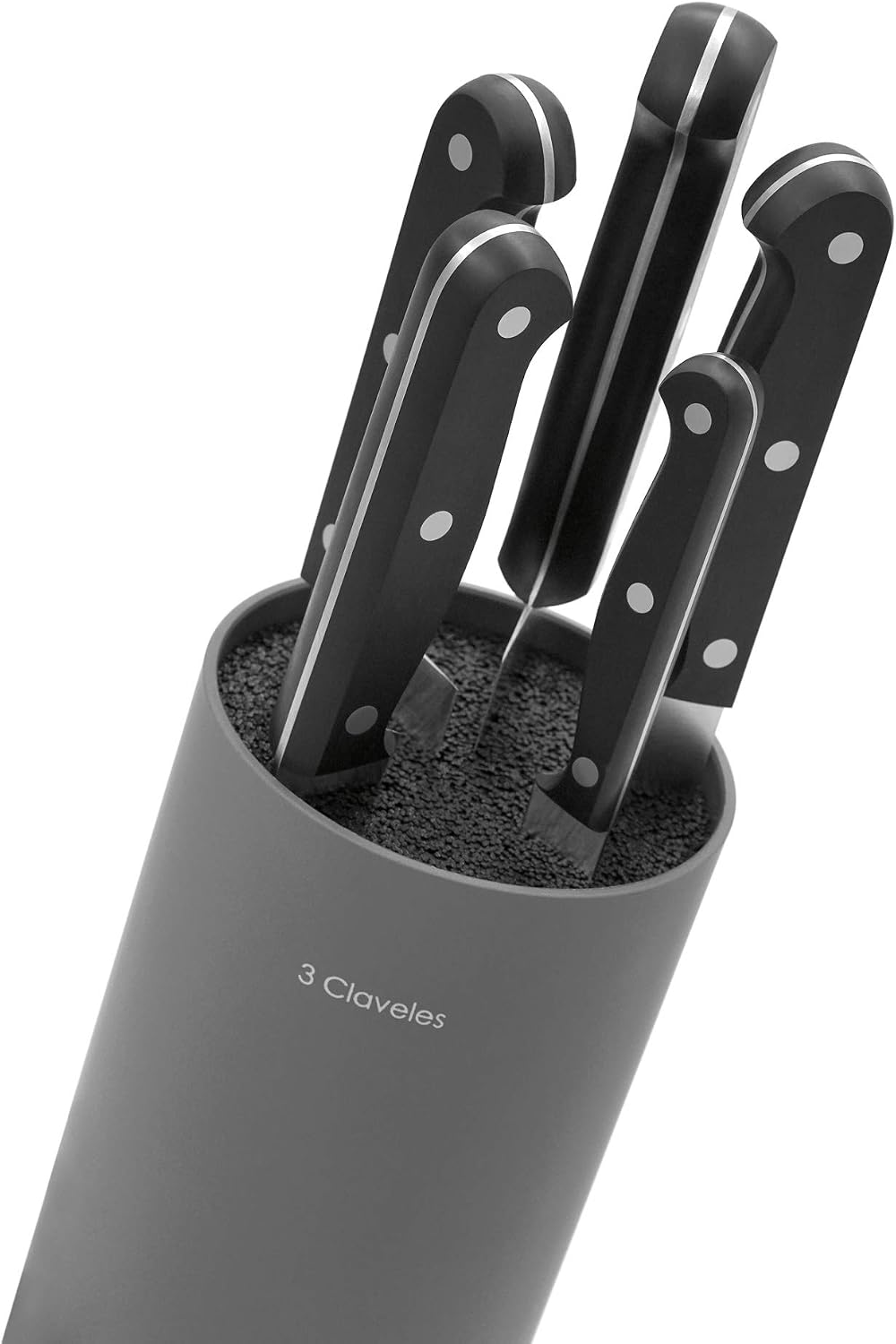 1712 - Empty Universal Utensils Holder, Grey