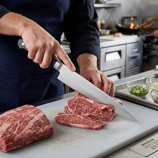– 11-3/4” Stainless Steel Japanese Cow Knife- Japanese Gyuto Cooking Kitchen Meat Knife Cooking for Kitchen Cutting Vegetable Salad Boneless Chef Knife