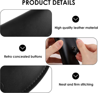 6 Inch PU Leather Knife Sheath for Matsato Knives, Universal PU Leather Sheath with Belt Loop for Kitchen Chef and Boning Knives, Suitable for Knives with Blade Lengths of 6in/15.24cm or Less (6in Brown 1pc)