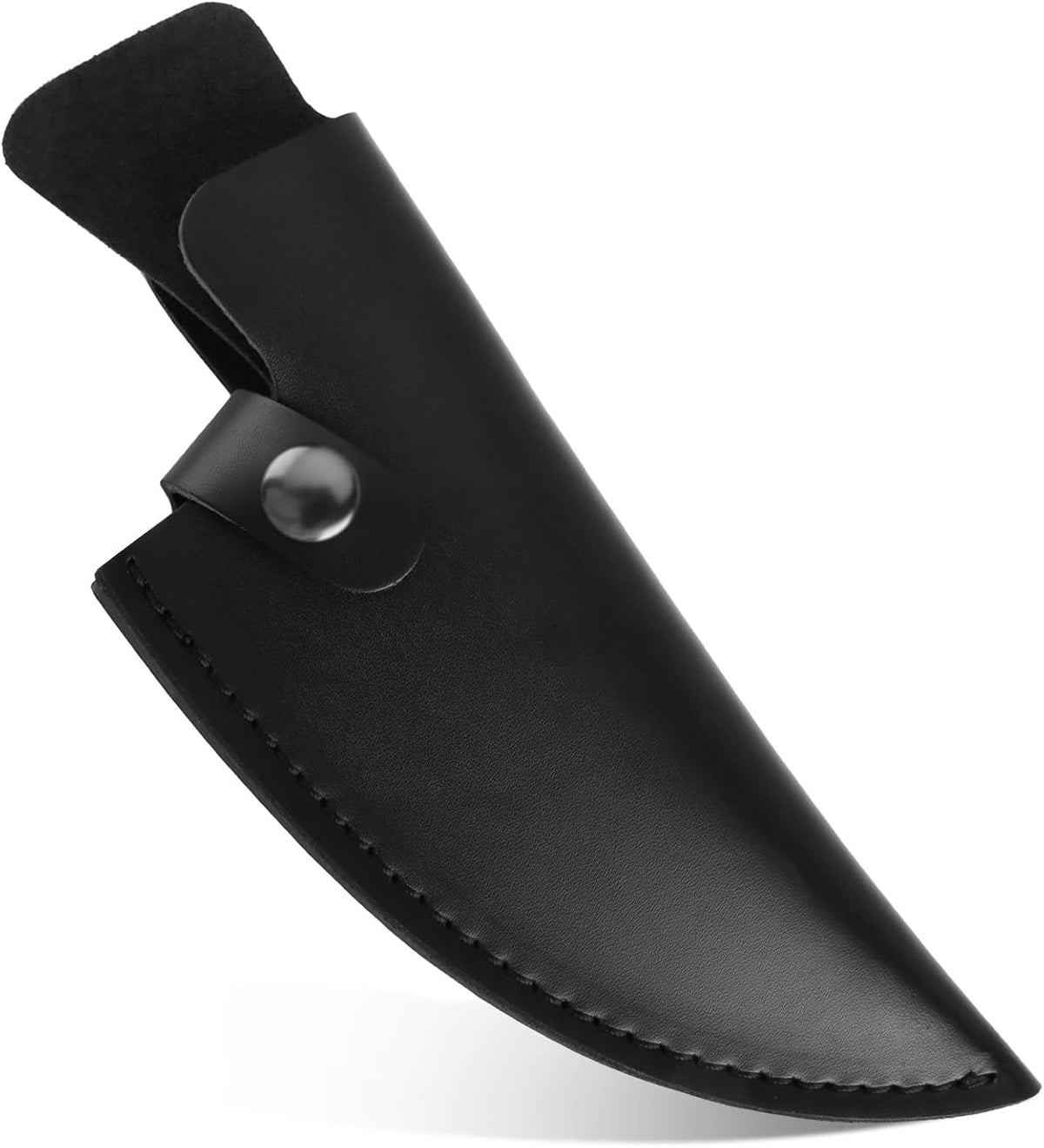 6 Inch PU Leather Knife Sheath for Matsato Knives, Universal PU Leather Sheath with Belt Loop for Kitchen Chef and Boning Knives, Suitable for Knives with Blade Lengths of 6in/15.24cm or Less (6in Brown 1pc)