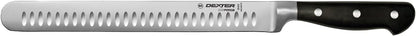 38469, iCut-FORGE® 10" Duo-Edge Slicer, Forged Stainless Steel Blade, Precision Chef’s Slicer for Roasts and Hams, Comfortable Black POM Handle, Commercial-Grade, NSF Certified