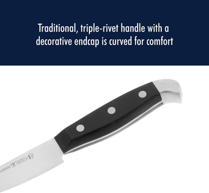 Statement Razor-Sharp 2-pc Knife Set, Santoku Knife 7 Inch, Paring Knife, German Engineered Informed by 100+ Years of Mastery
