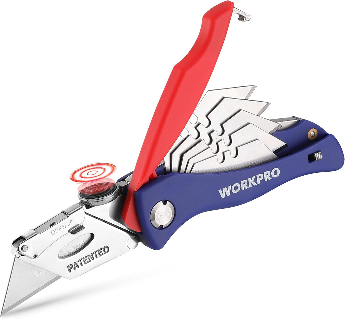 Folding Utility Knife, Quick-Change Box Cutter