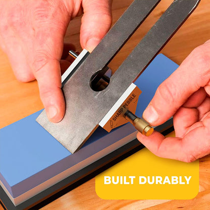 Honing Guide - Chisel & Plane Sharpening Jig - Fits Chisels 0.25' to 1.96', Fits Planer Blades 1.41' to 3.22'