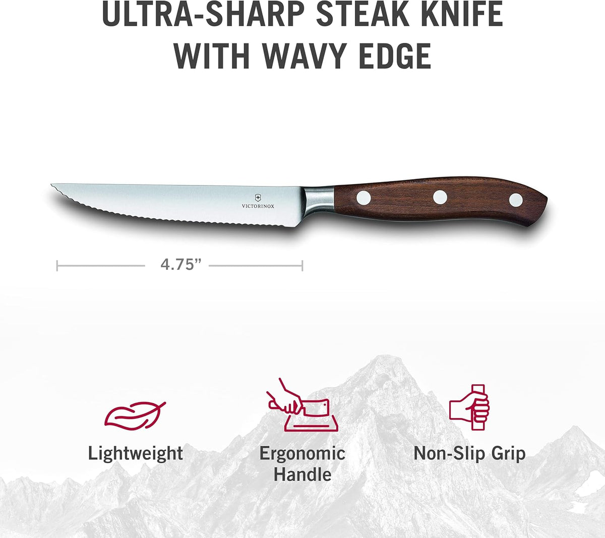 Grand Maitre Paring Knife - 4 Inch Forged Stainless Steel Blade | Professional kitchen knife with ergonomic maple wood handle for precision cutting, peeling, and dicing fruit or vegetables