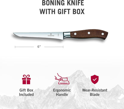 Grand Maitre Paring Knife - 4 Inch Forged Stainless Steel Blade | Professional kitchen knife with ergonomic maple wood handle for precision cutting, peeling, and dicing fruit or vegetables