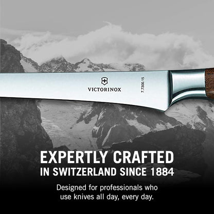 Grand Maitre Paring Knife - 4 Inch Forged Stainless Steel Blade | Professional kitchen knife with ergonomic maple wood handle for precision cutting, peeling, and dicing fruit or vegetables