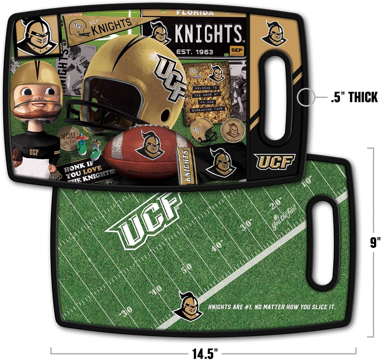 NCAA Retro Series Cutting Board - Colors B