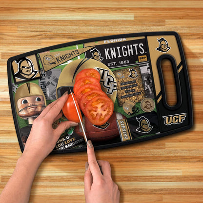 NCAA Retro Series Cutting Board - Colors B