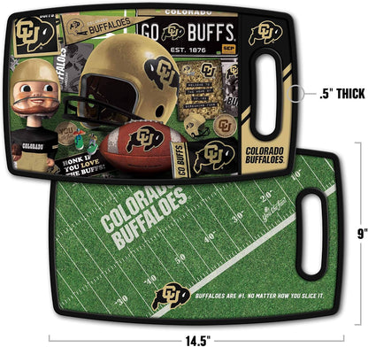 NCAA Retro Series Cutting Board - Colors B