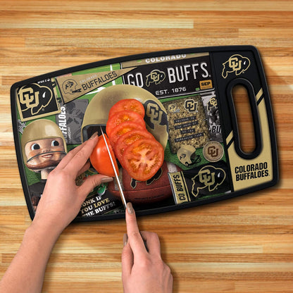 NCAA Retro Series Cutting Board - Colors B