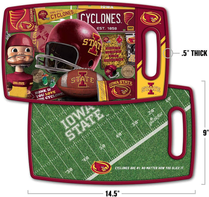 NCAA Retro Series Cutting Board - Colors B