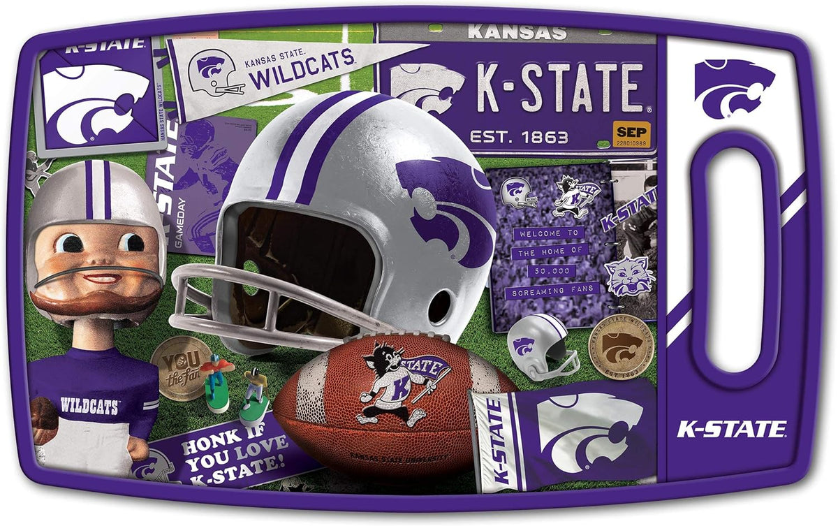 NCAA Retro Series Cutting Board - Colors B