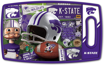 NCAA Retro Series Cutting Board - Colors B