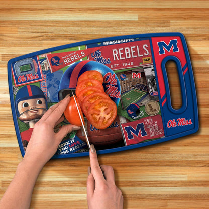 NCAA Retro Series Cutting Board - Colors B