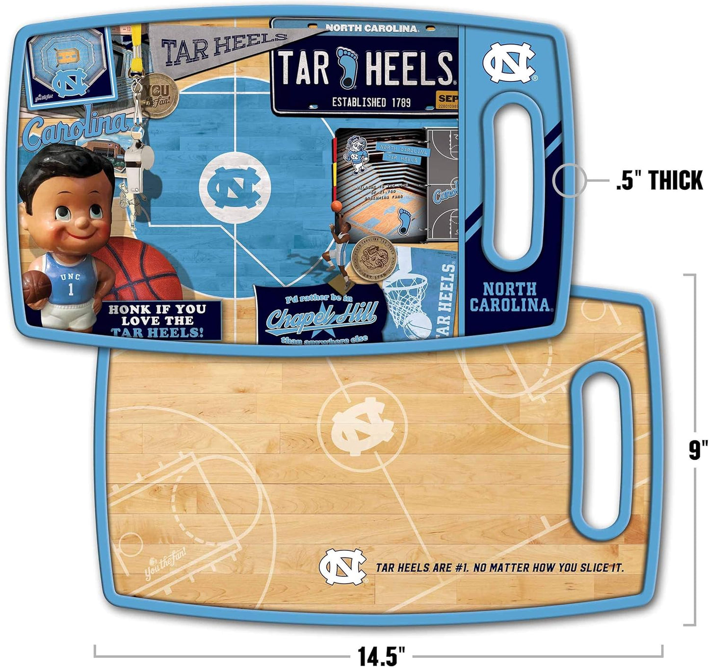 NCAA Retro Series Cutting Board - Colors B