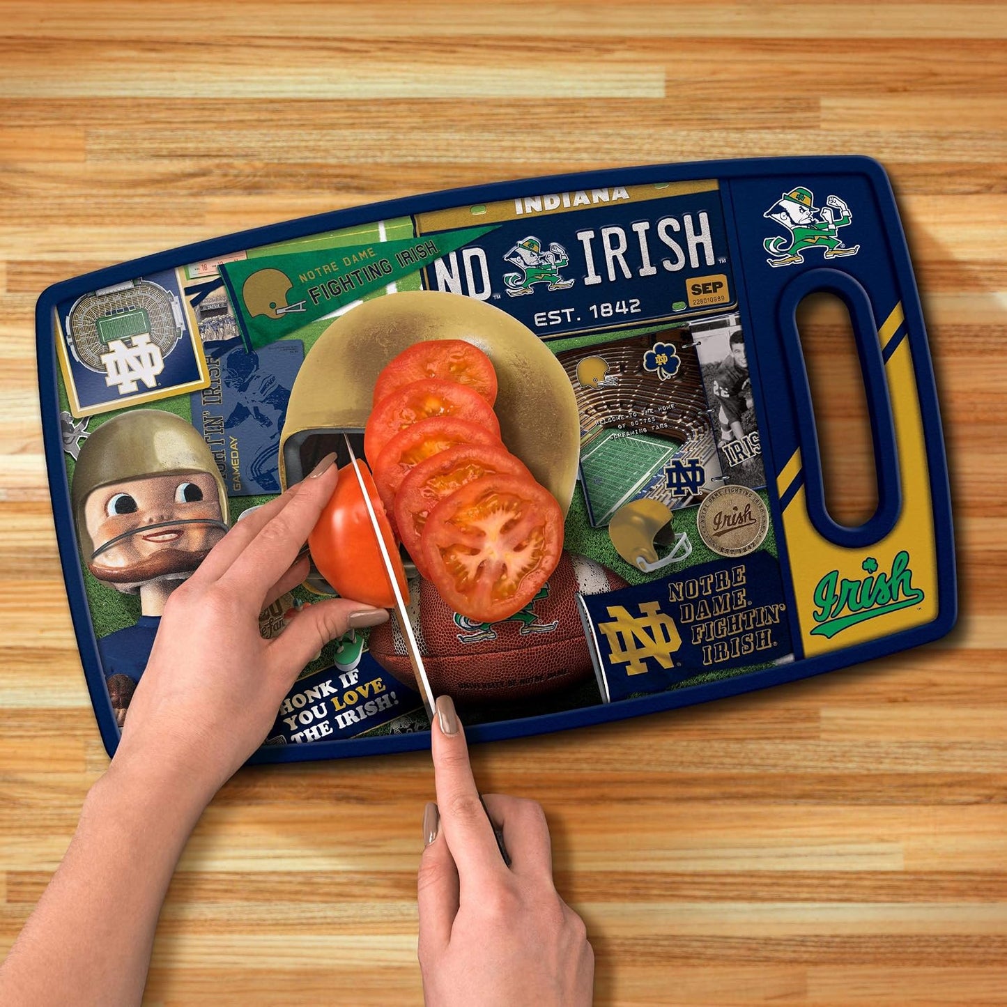 NCAA Retro Series Cutting Board - Colors B