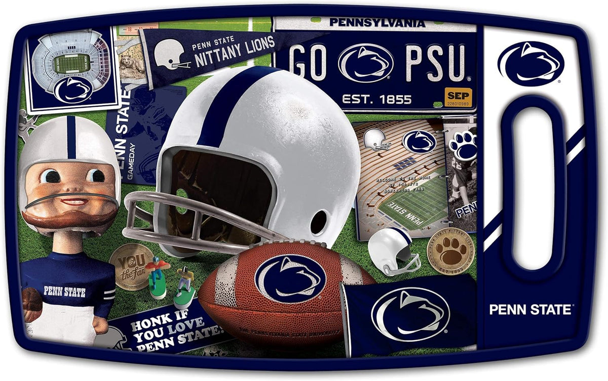 NCAA Retro Series Cutting Board - Colors B