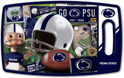 NCAA Retro Series Cutting Board - Colors B