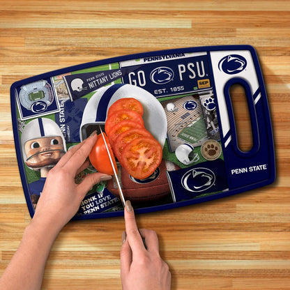 NCAA Retro Series Cutting Board - Colors B