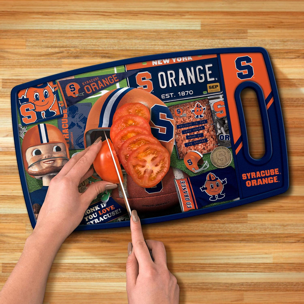 NCAA Retro Series Cutting Board - Colors B