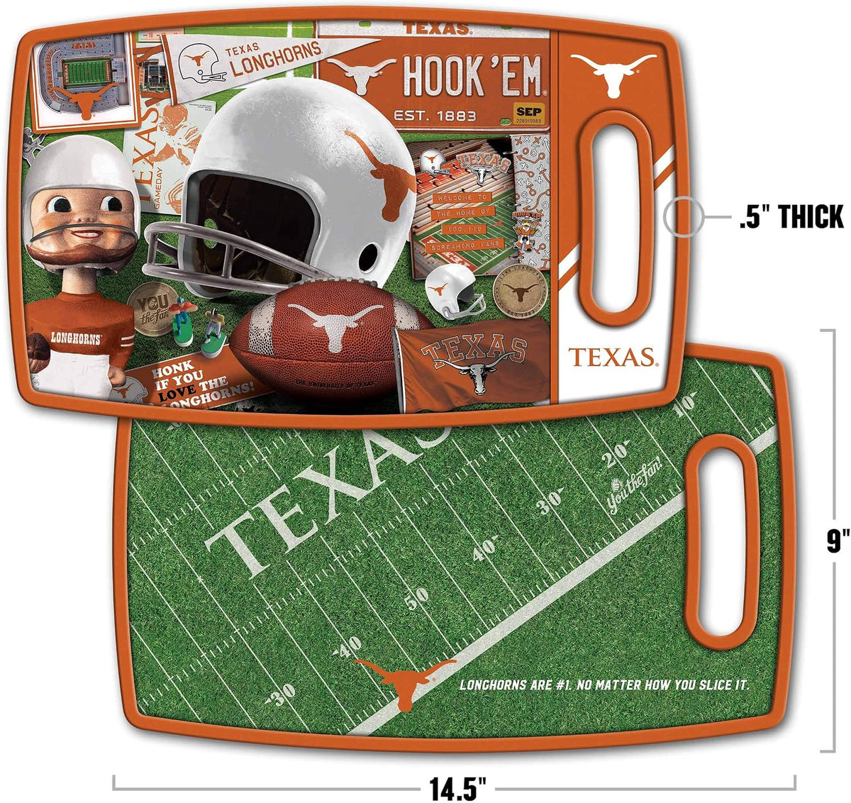 NCAA Retro Series Cutting Board - Colors B