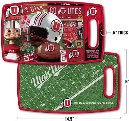NCAA Retro Series Cutting Board - Colors B