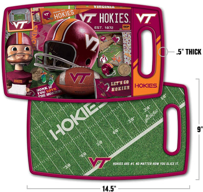 NCAA Retro Series Cutting Board - Colors B