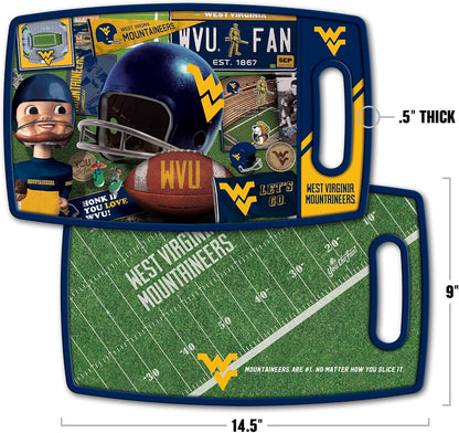 NCAA Retro Series Cutting Board - Colors B