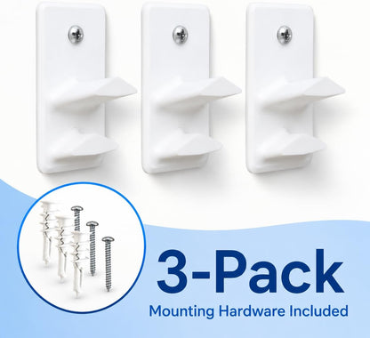 Cutting Mat Hangers with Double Hooks 3-Pack, Storage Holders, Wall Storage Organizer Compatible with Cricut Explore One/Air/Air 2/Maker Cutting Mats