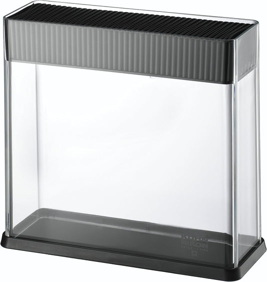 Vision Transparent Storage Block for Knives and Scissors, 8.5 x 3 x 8.5 inches, Rectangular