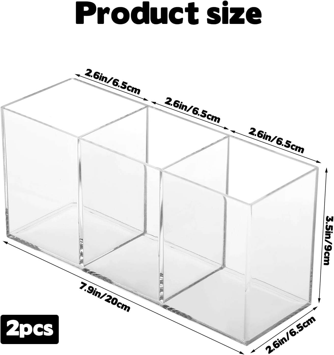Large Cutlery Storage Organizer, Plastic Cutlery Utensil Holder Storage Organizer Caddy for Kitchen Countertop Organization, Holds Fork, Knife, Spoon, Silverware Tableware Storage Box