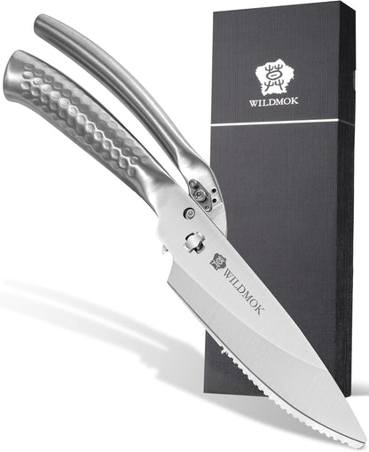 Heavy Duty Poultry Kitchen Shears – Multi-function Stainless Steel Poultry Shears, Ultra Sharp All Purpose Kitchen Scissors Cutting Chicken Meat, Turkey, Fish