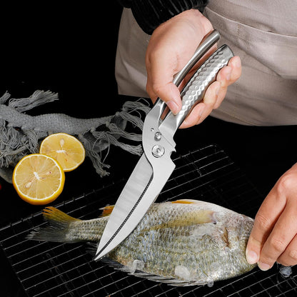 Heavy Duty Poultry Kitchen Shears – Multi-function Stainless Steel Poultry Shears, Ultra Sharp All Purpose Kitchen Scissors Cutting Chicken Meat, Turkey, Fish