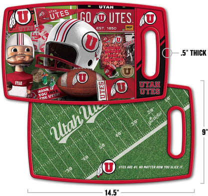 NCAA Retro Series Cutting Board - Colors B